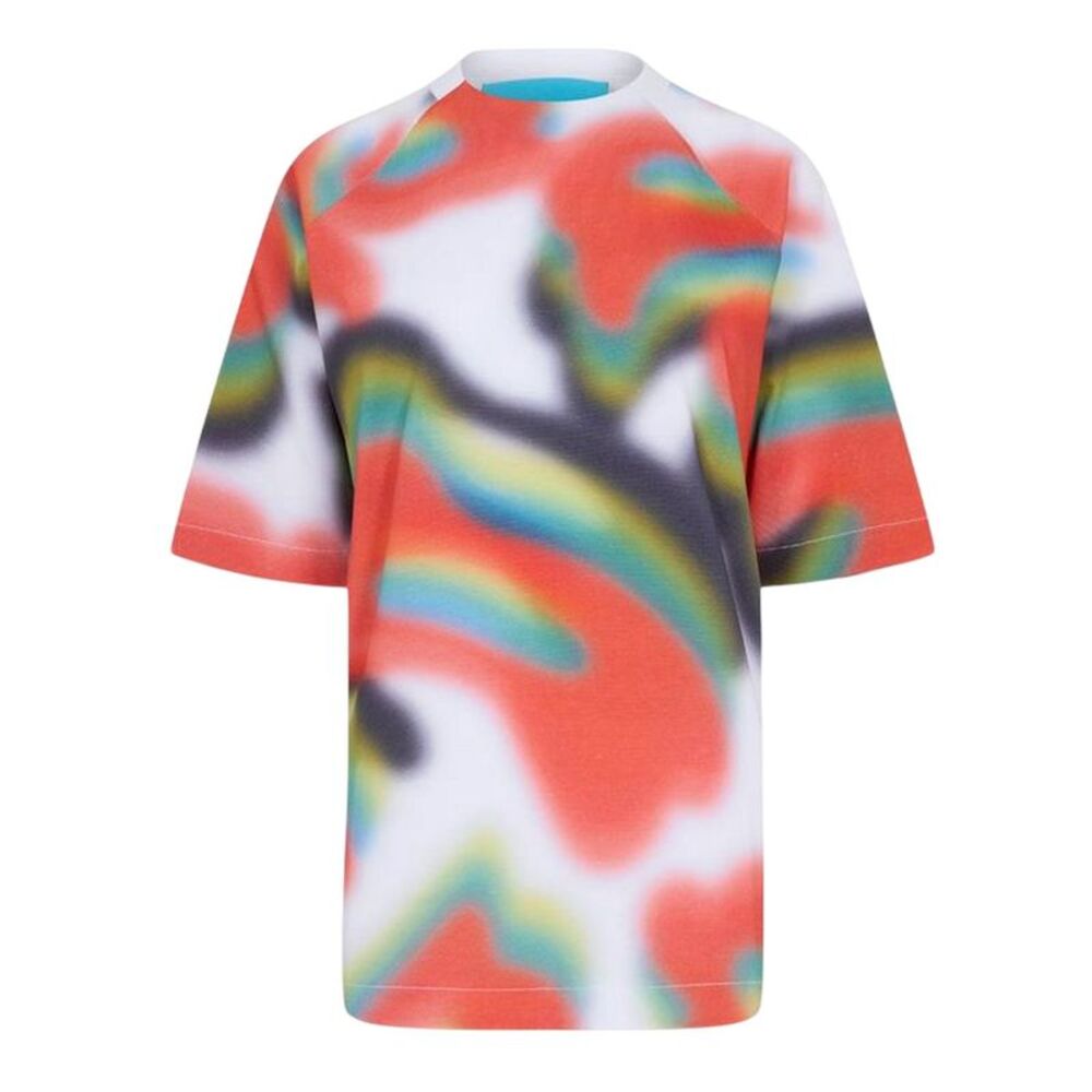 Diadora Womens/Ladies Abstract Crew Neck / Multicolored